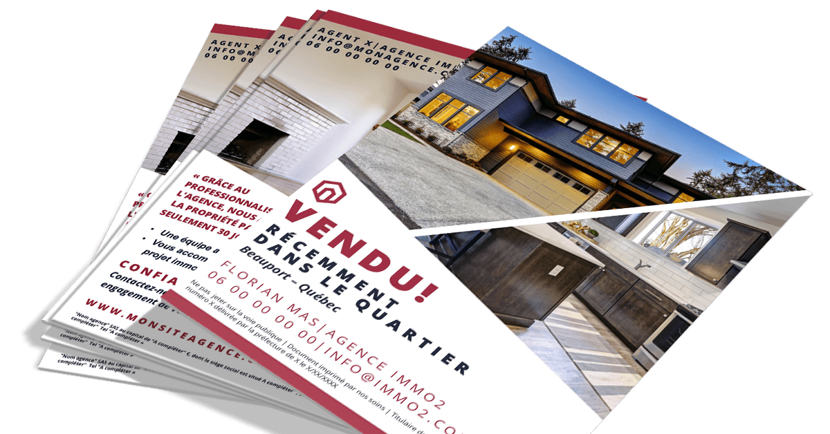 Vitrine digitale et promotions immobilières